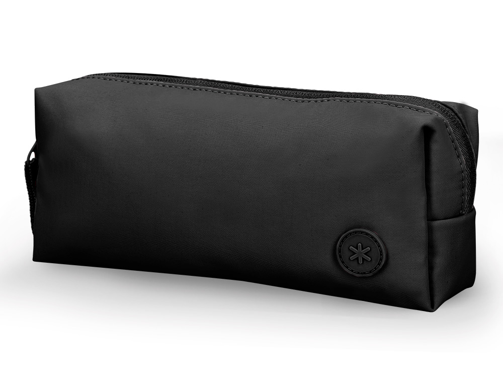 ESTUCHE PORTATODO ANTARTIK BASIC PACK 1 COMPARTIMENTO NEGRO COMPAERO MOCHILA 100X60X220 MM