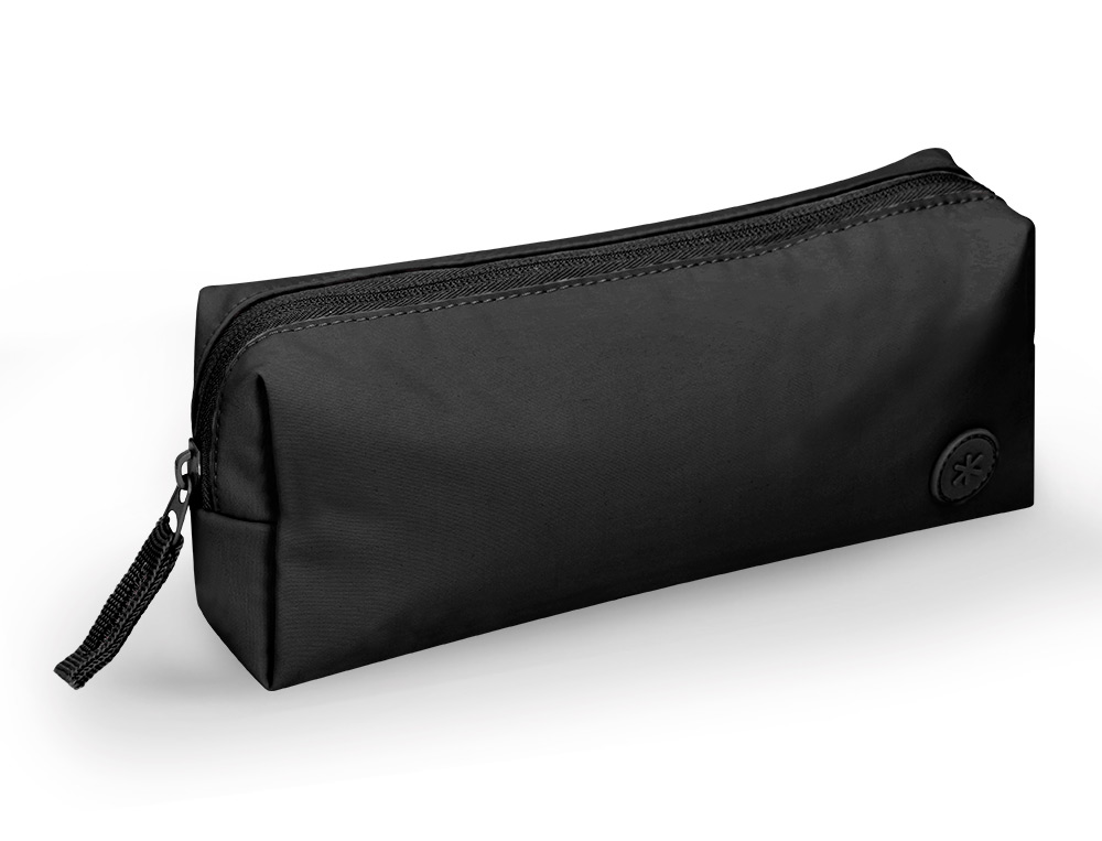ESTUCHE PORTATODO ANTARTIK BASIC PACK 1 COMPARTIMENTO NEGRO COMPAERO MOCHILA 100X60X220 MM