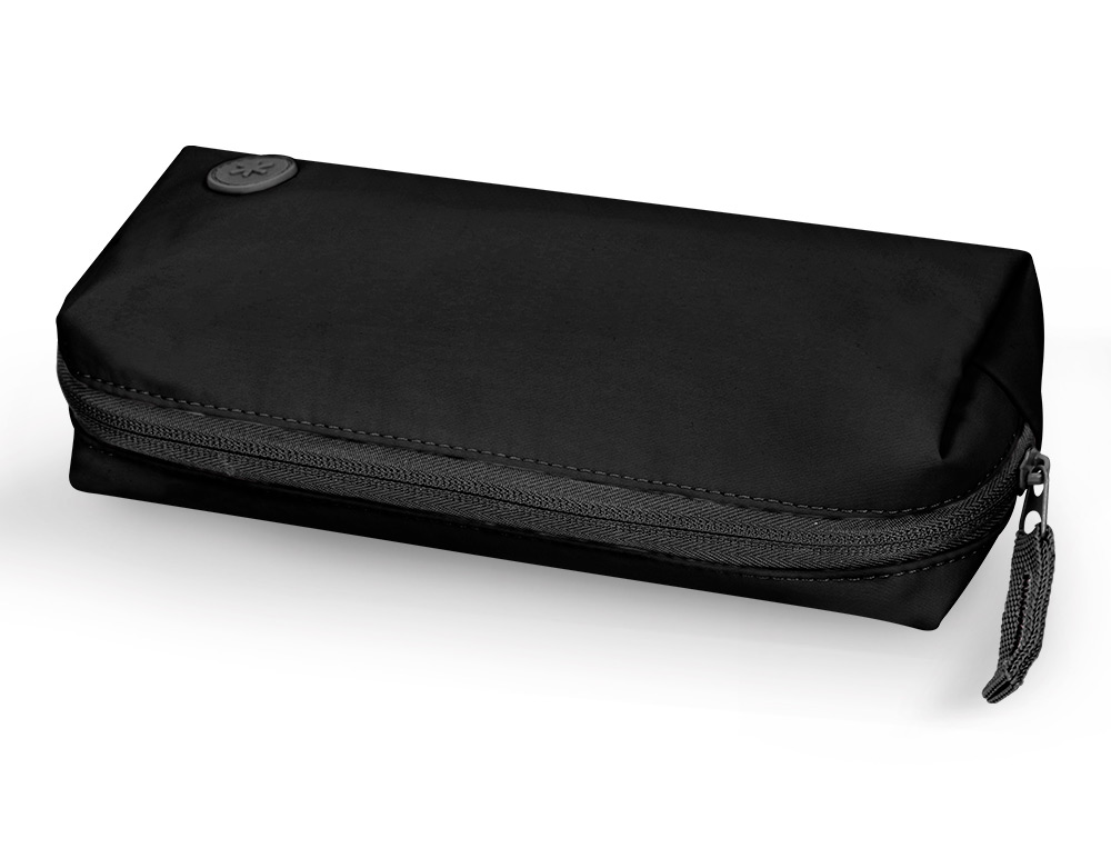 ESTUCHE PORTATODO ANTARTIK BASIC PACK 1 COMPARTIMENTO NEGRO COMPAERO MOCHILA 100X60X220 MM