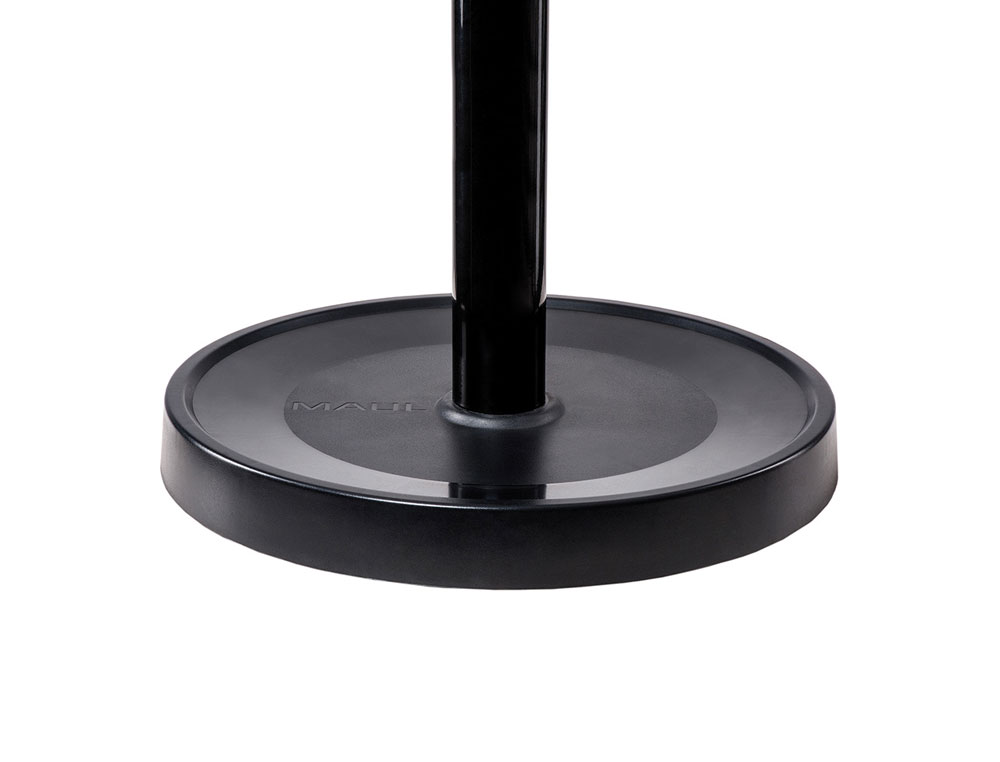 PERCHERO MAULCALIGO 32 COLGADORES CON PARAGUERO COLOR NEGRO 460X460X1752 MM
