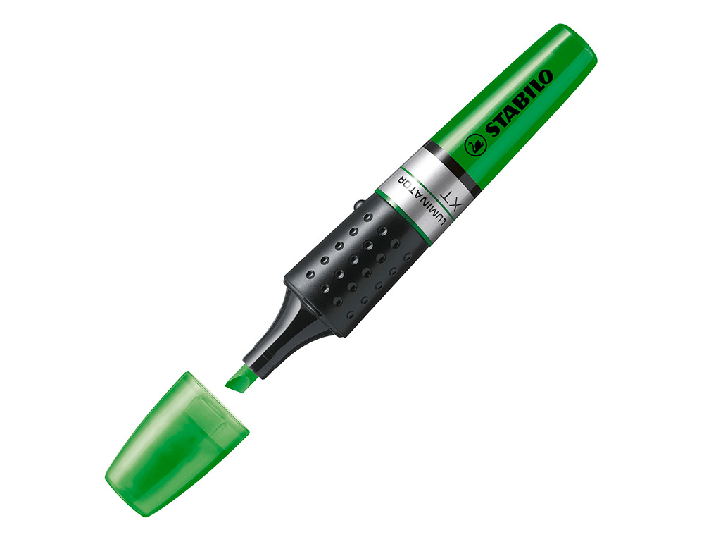 ROTULADOR STABILO BOSS LUMINATOR VERDE TINTA LIQUIDA