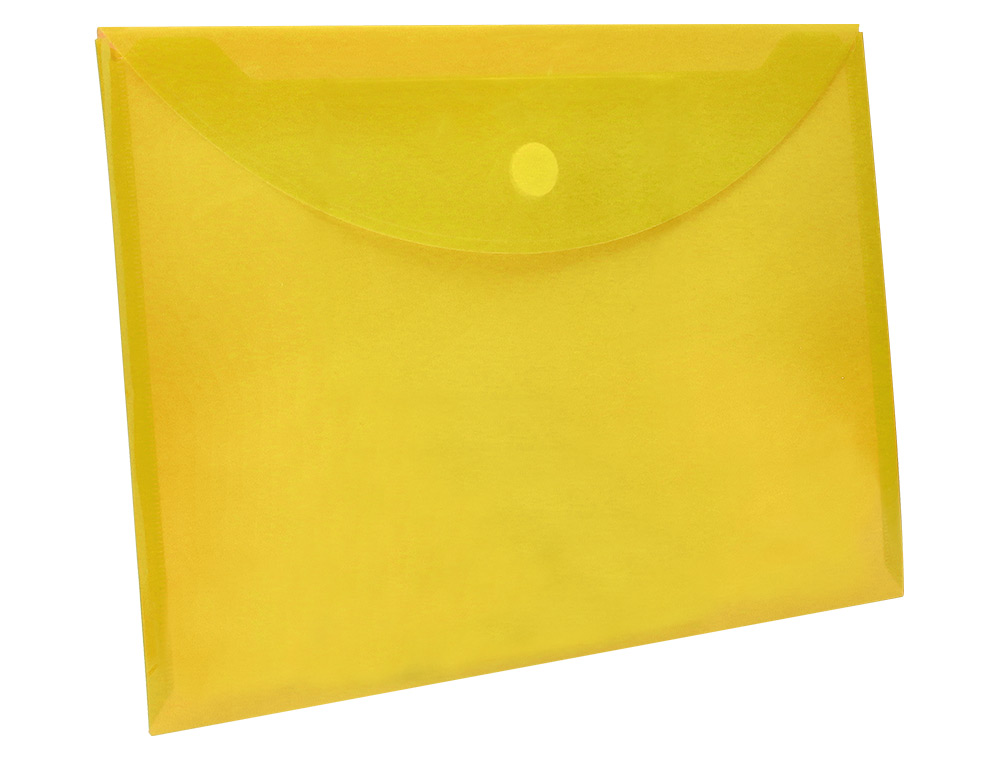 CARPETA LIDERPAPEL DOSSIER A4 CIERRE DE VELCRO AMARILLA