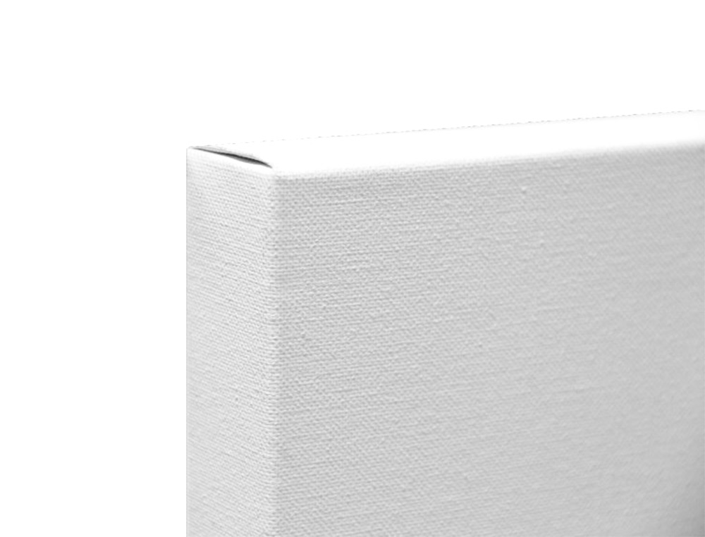 BASTIDOR LIDERPAPEL4P LIENZO GRAPADO TRASERO ALGODON 100% MARCO PAWLONIA 1,8X3,8 CM BORDES MADERA 33X22 CM