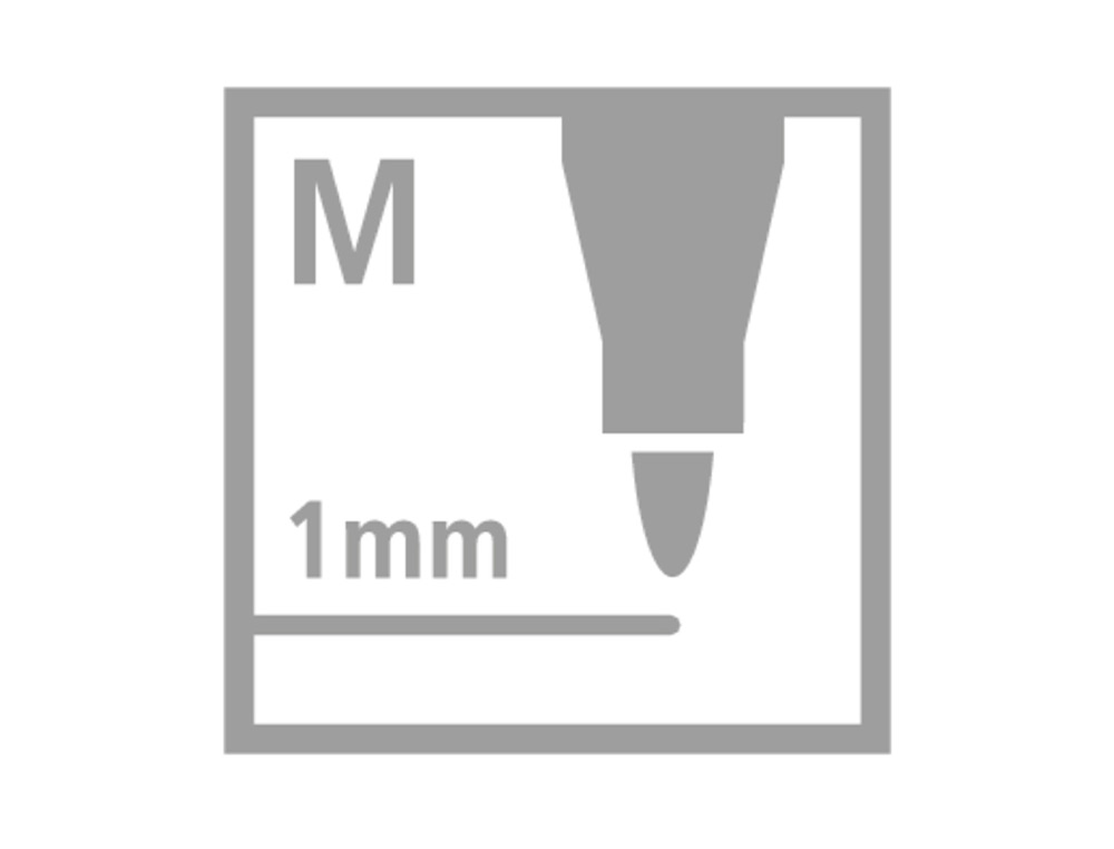ROTULADOR STABILO ACUARELABLE PEN 68 AZUL CELESTE PUNTA GRUESA 1MM