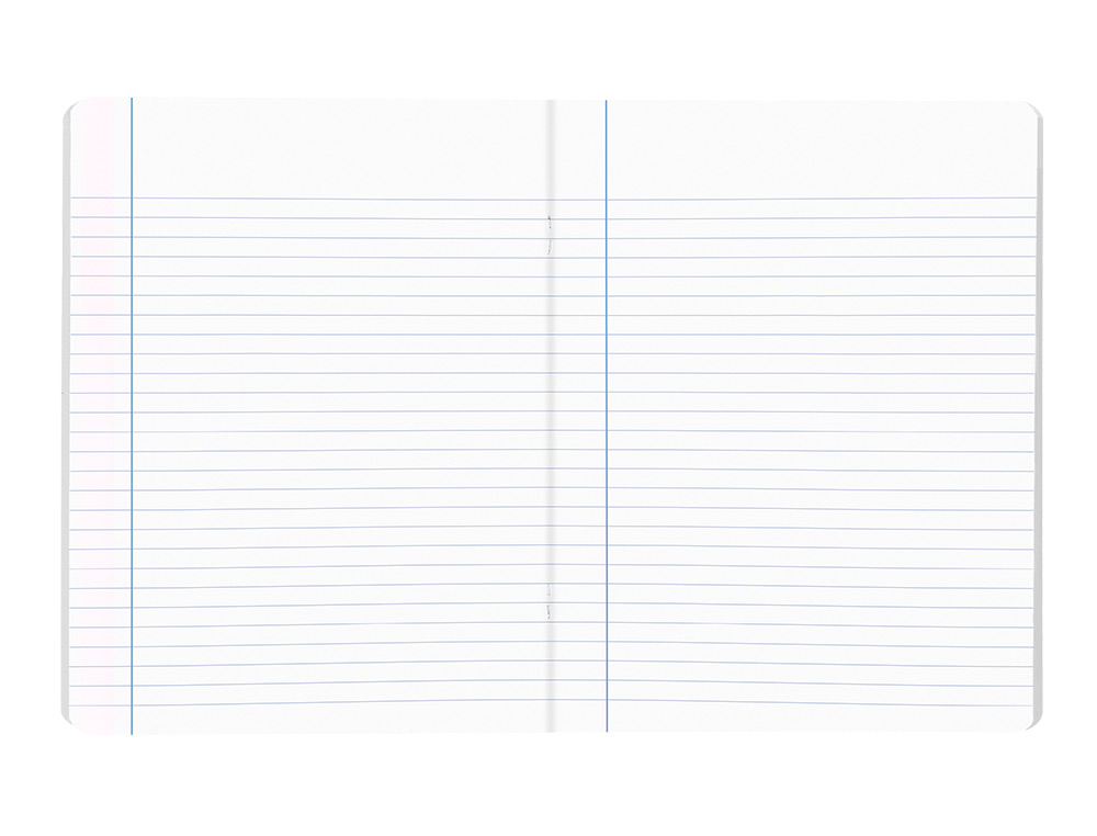 LIBRETA LIDERPAPEL SMART A4 80 HOJAS 60G/M2 HORIZONTAL CON DOBLE MARGEN
